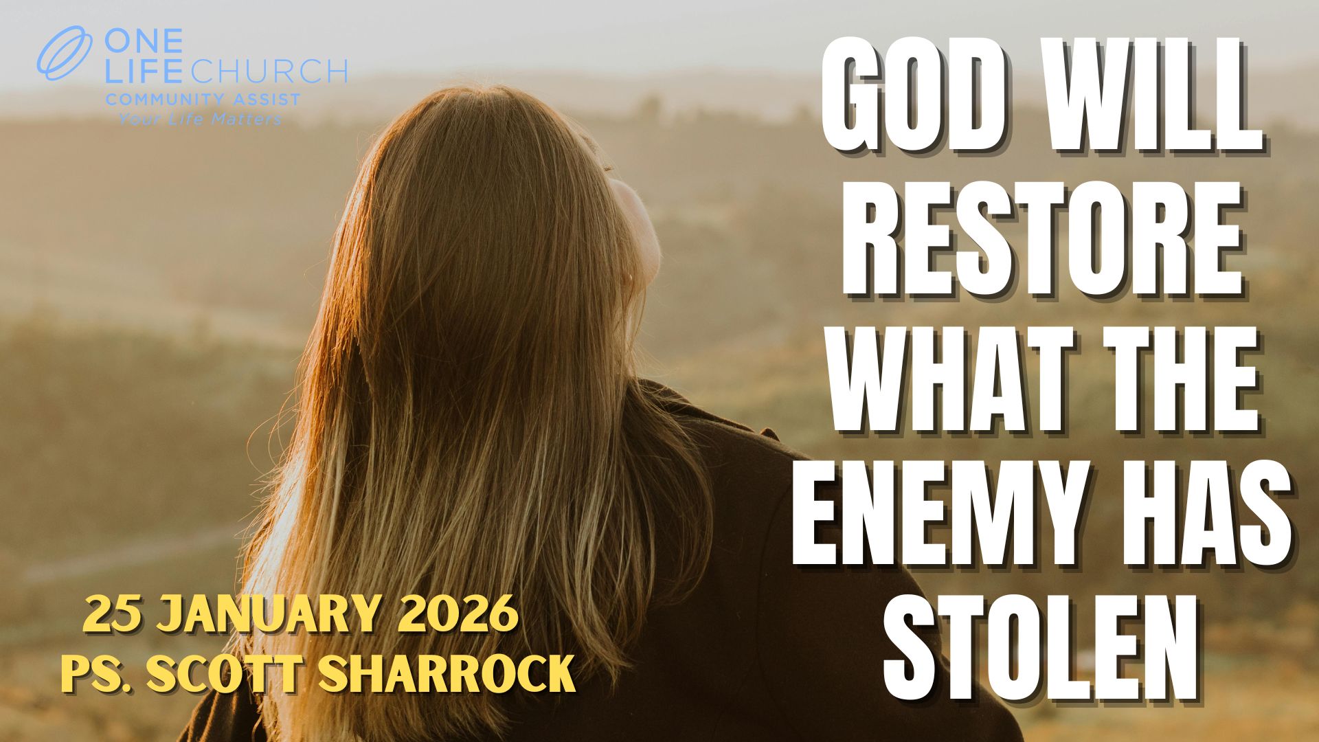God will Restore what the Enemy has Stolen